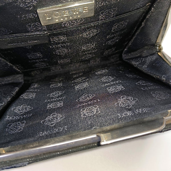 Canvas Top Handle Bag Black