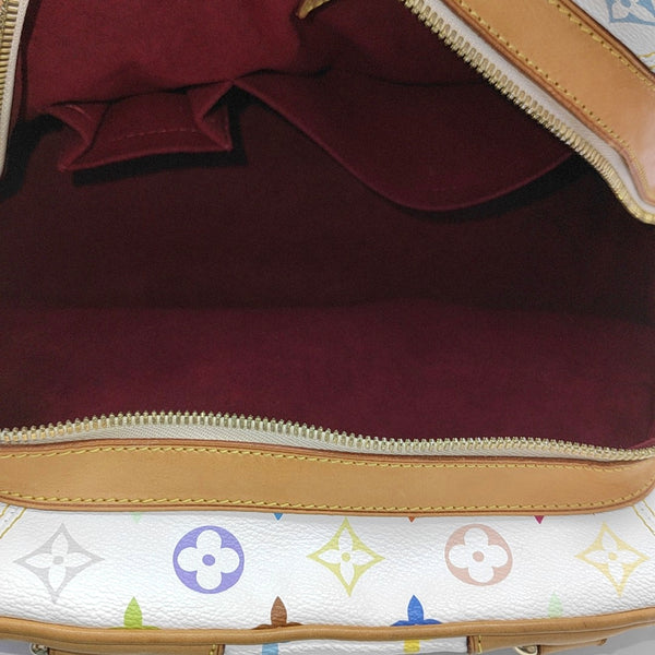 LV × TM CLAUDIA Monogram Coated Canvas White