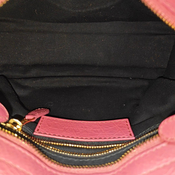 Classic City Mini Lambskin Red