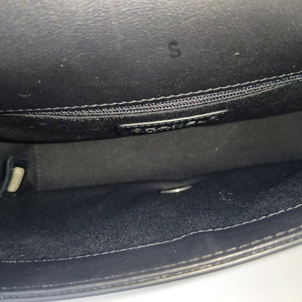 Calfskin Shoulder Bag Black