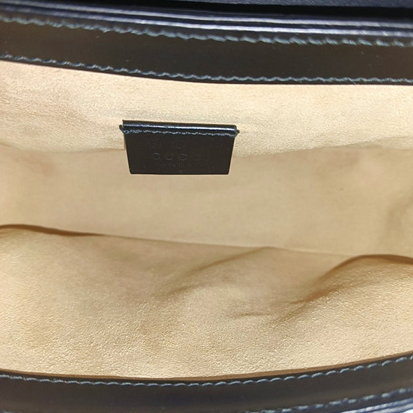 Padlock Medium Monogram Calfskin Black