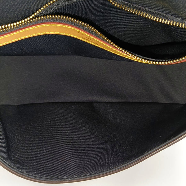 DIANE Monogram Coated Canvas Brown