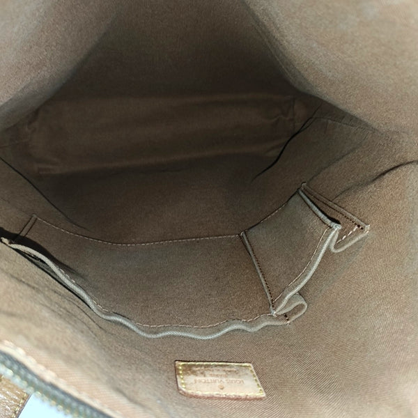 ODEON Monogram Coated Canvas Brown
