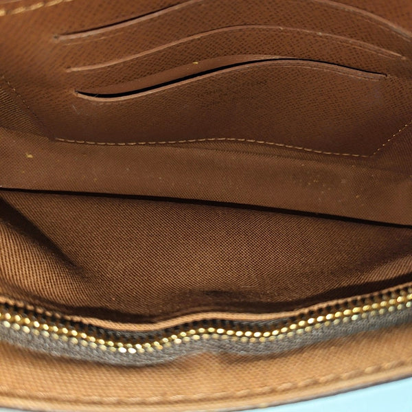 IVY Monogram Coated Canvas Brown
