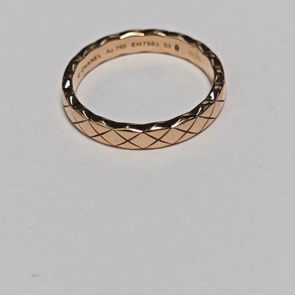 COCOCRUSH 18k Rose Gold Ring EU 53
