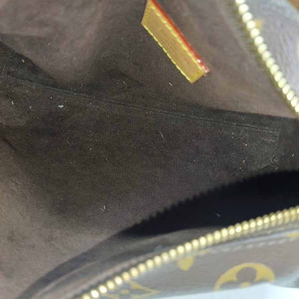 SIDE TRUNK MM Monogram Coated Canvas Brown
