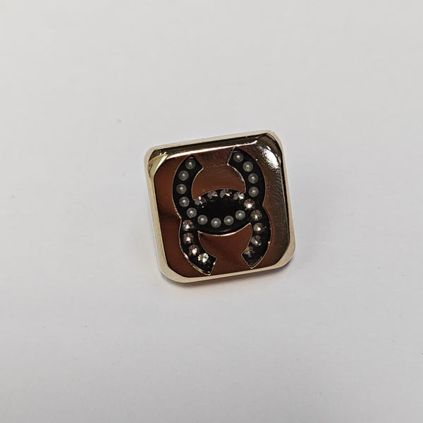 Metal Gold Stud Earrings