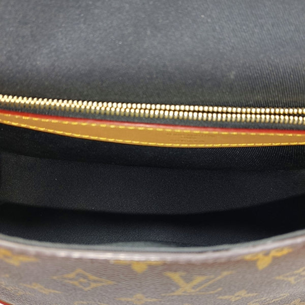 DIANE Monogram Coated Canvas Brown