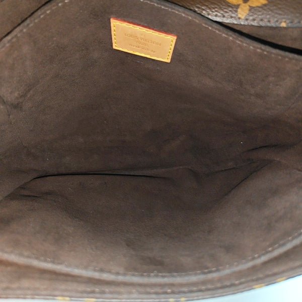 Authenticated pre-owned MÉTIS MM Monogram Coated Canvas Brown - Shoulder Bag at Looply