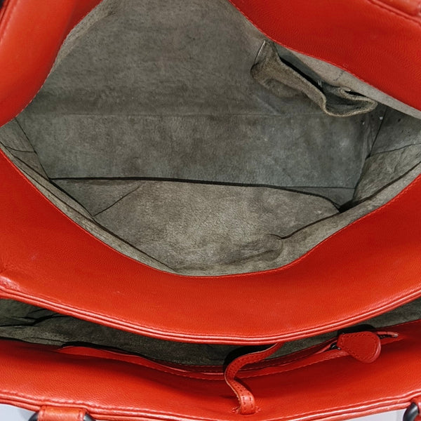 Lambskin Tote Bag Red
