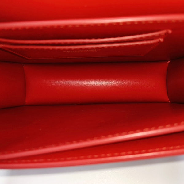 Gancio Small Calfskin Red