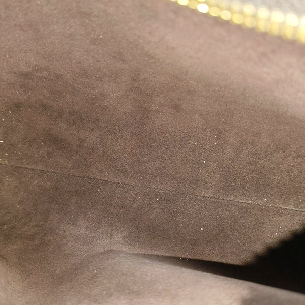 SIDE TRUNK MM Monogram Coated Canvas Brown