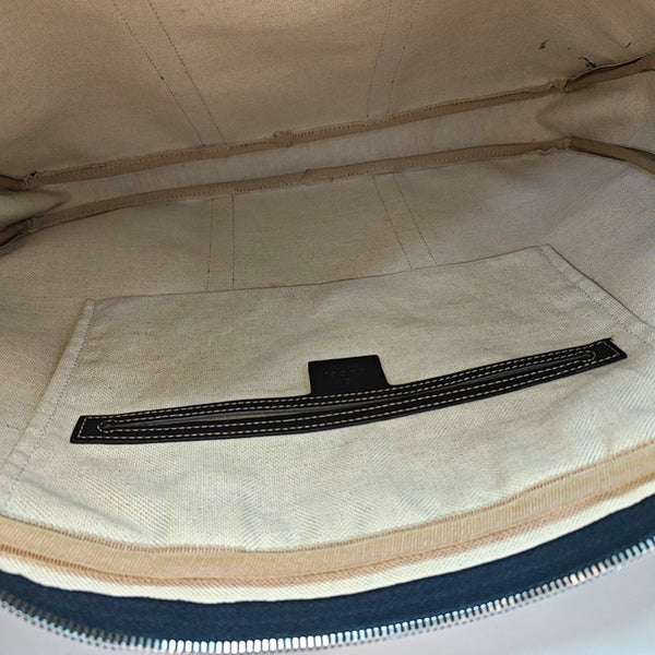 Joy Monogram Coated Canvas Beige