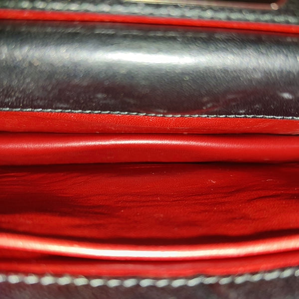 Calfskin Shoulder Bag Black