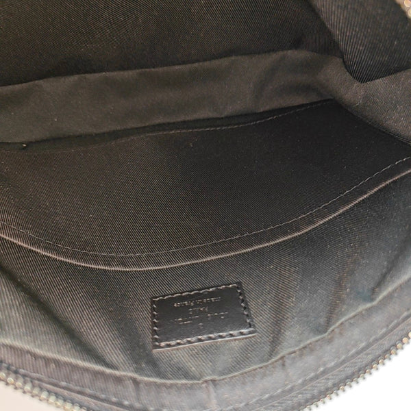 TRIO Monogram Coated Canvas Gray