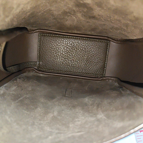 LE 5 À 7 Mini Calfskin Green