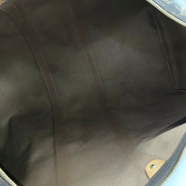 SAC SOUPLE 55 Monogram Coated Canvas Brown