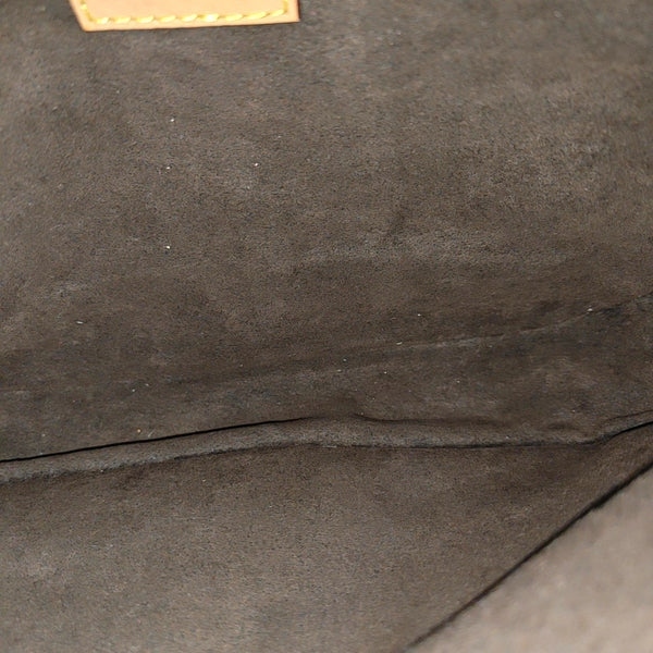 MÉTIS MM Monogram Coated Canvas Brown