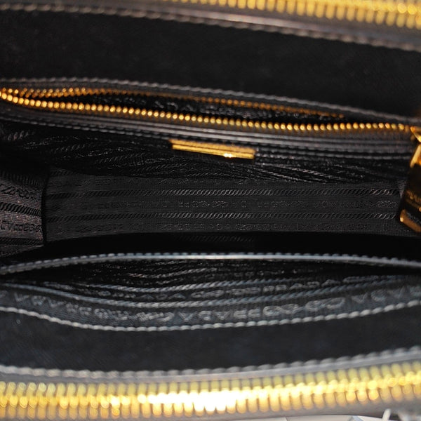 Galleria Medium Saffiano Calfskin Black