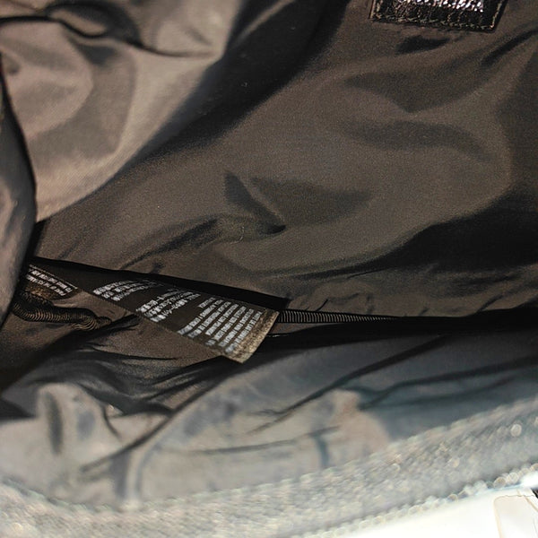Coated Canvas Belt Bag Medium Black