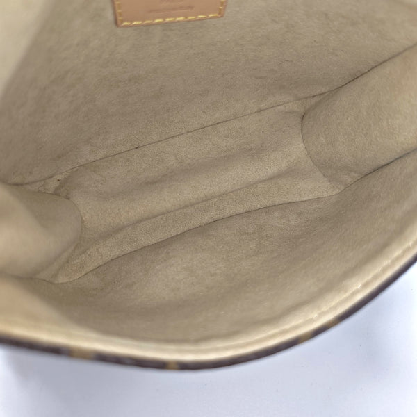 SAUMUR BB Monogram Coated Canvas Brown