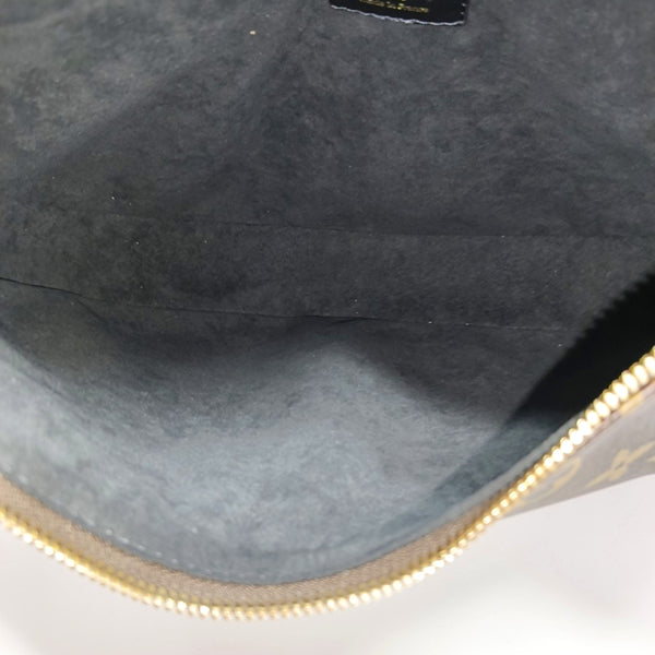 COOKIE BB Monogram Coated Canvas Brown