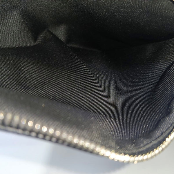 DUO Monogram Coated Canvas Black
