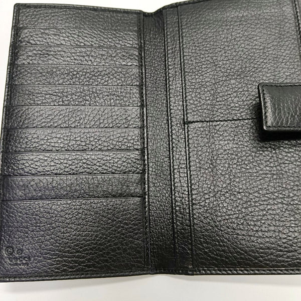 Swing Monogram Calfskin Black Wallet