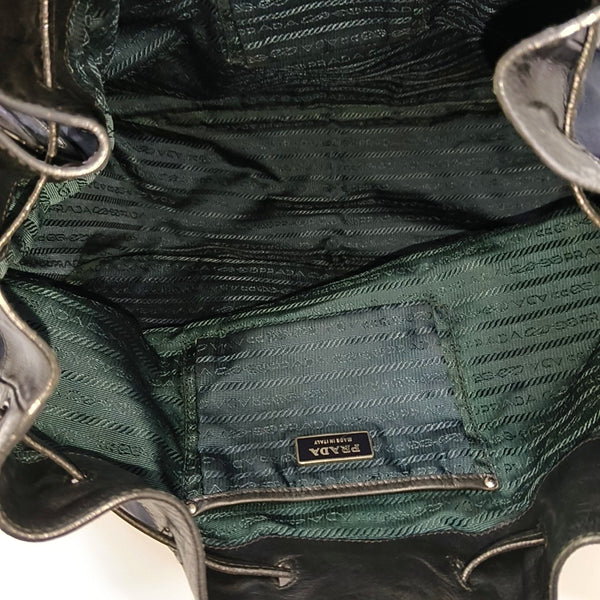 Nylon Shoulder Bag Blue