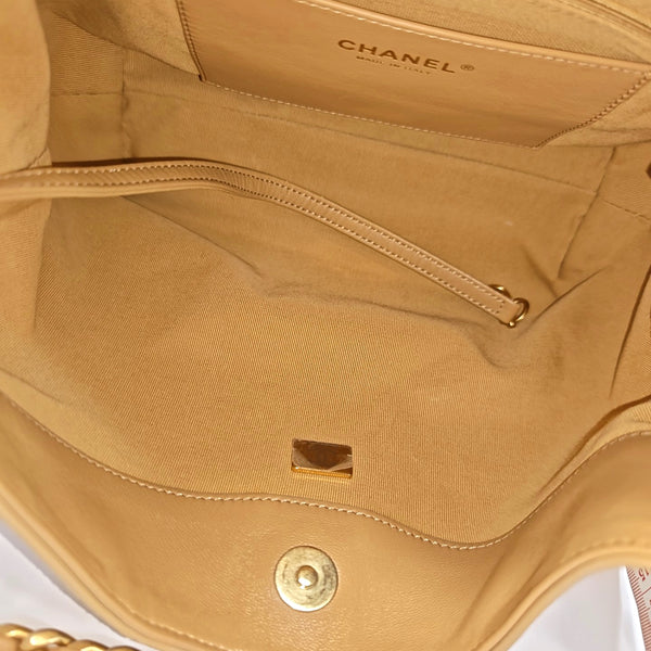 HOBO Quilted Suede Beige