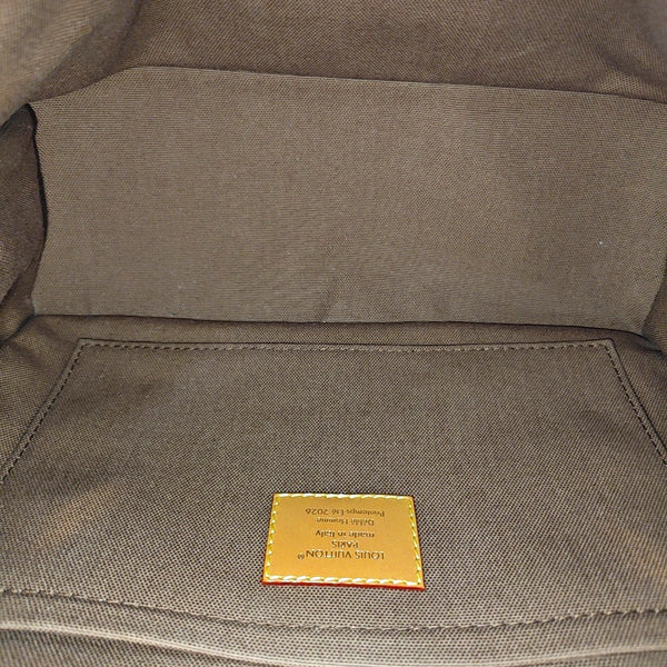 SHOPPER Monogram Coated Canvas Brown