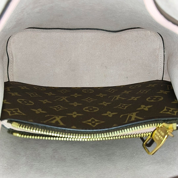 NÉONOÉ MM Monogram Coated Canvas Brown