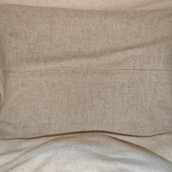 Fabric Top Handle Bag Small White