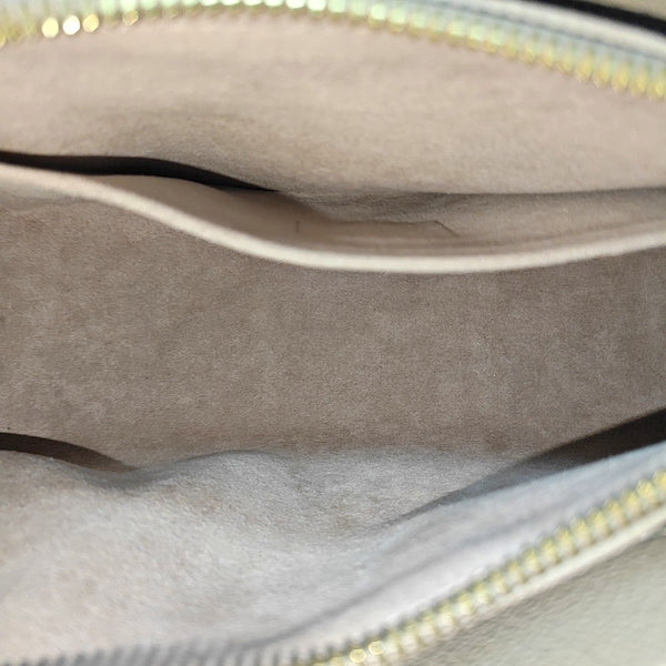 ONTHEGO EAST WEST PM Monogram Calfskin Gray