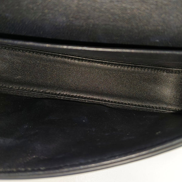 TRIOMPHE Small Calfskin Black