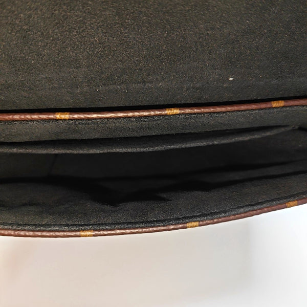LOCKY BB Monogram Coated Canvas Brown