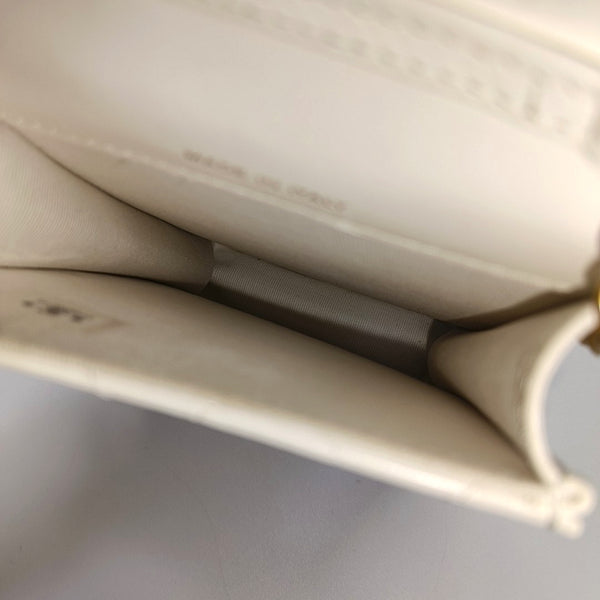 Quilted Lambskin White