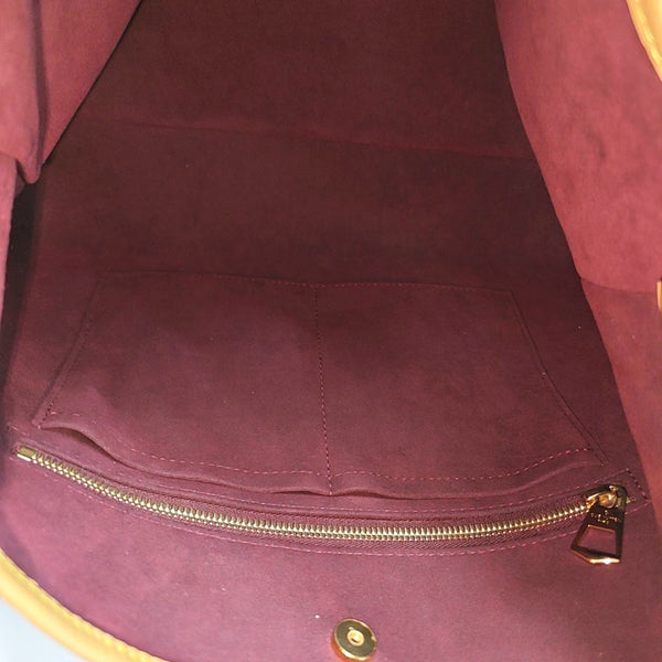 CARRYALL MM Monogram Coated Canvas Brown