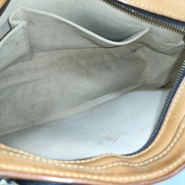 HUDSON GM Monogram Coated Canvas Brown