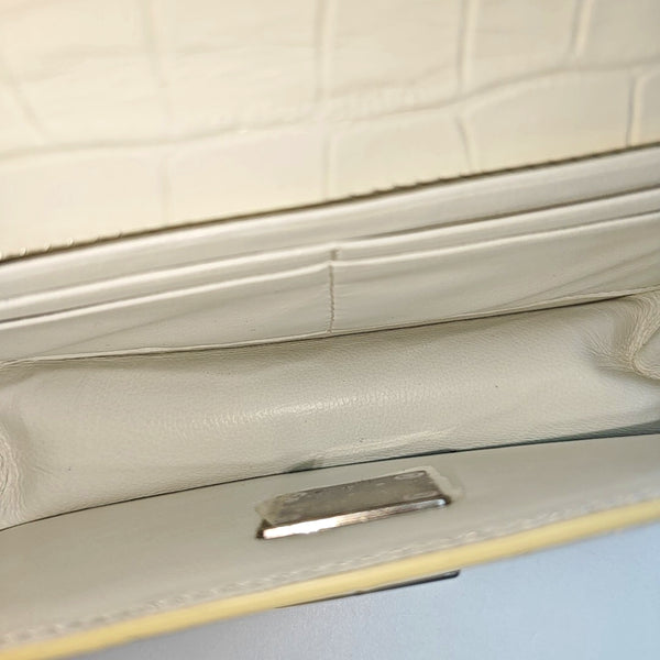 Calfskin Shoulder Bag White