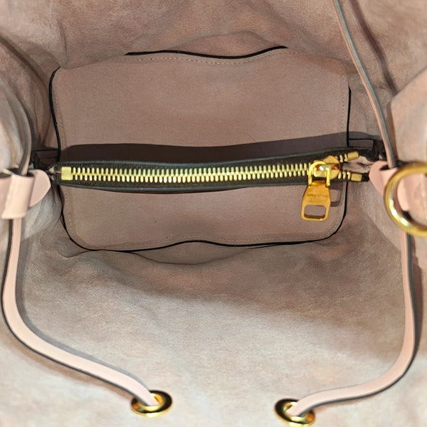 NÉONOÉ MM Monogram Coated Canvas Brown