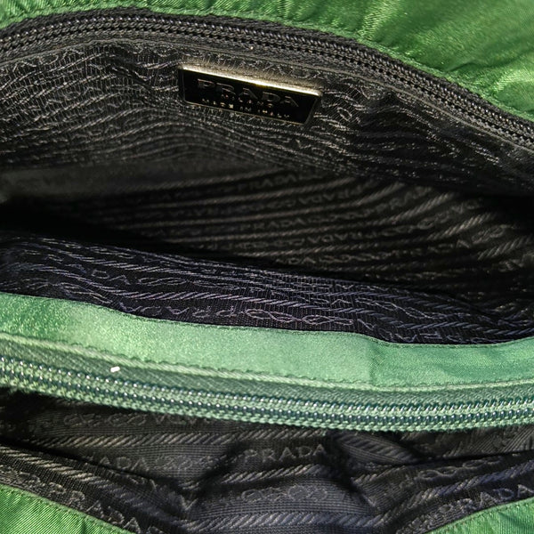 Nylon Tote Bag Green
