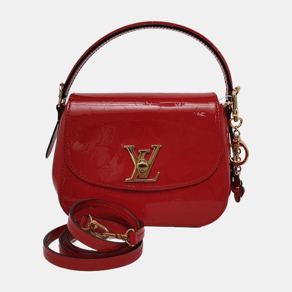 PASADENA PM Monogram Calfskin Red