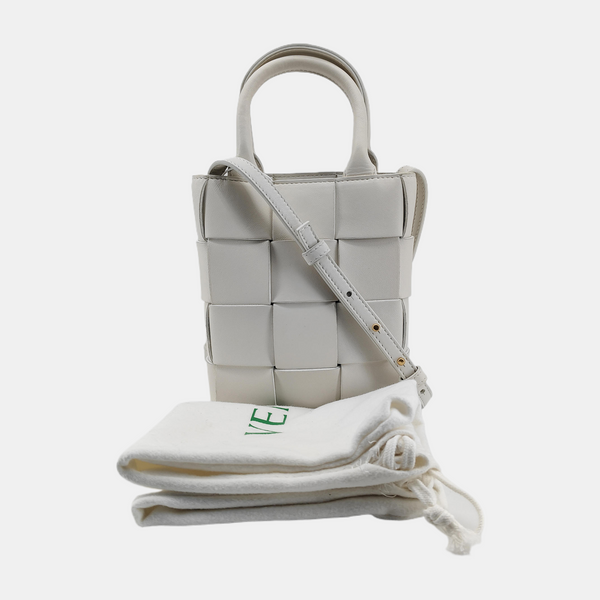 Cassette Mini Calfskin White