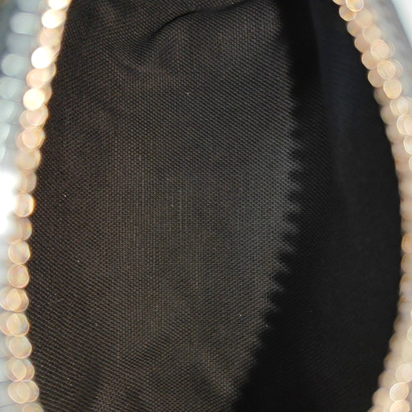 Quilted Calfskin Top Handle Bag Mini Black