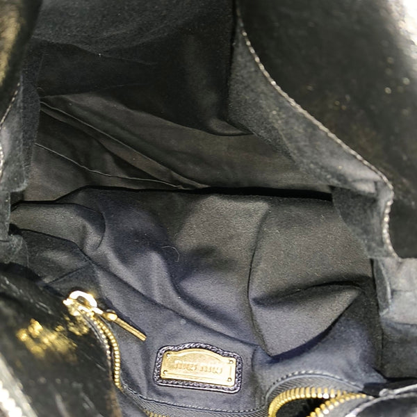 Bow Calfskin Black