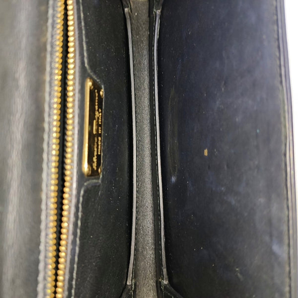 Calfskin Shoulder Bag Black