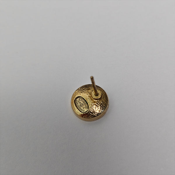 Metal Gold Stud Earrings