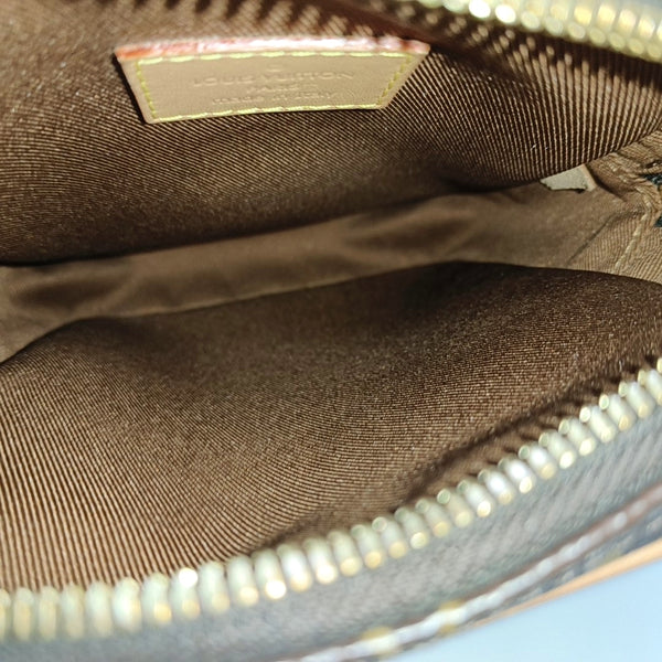 PANAME SET Monogram Coated Canvas Brown