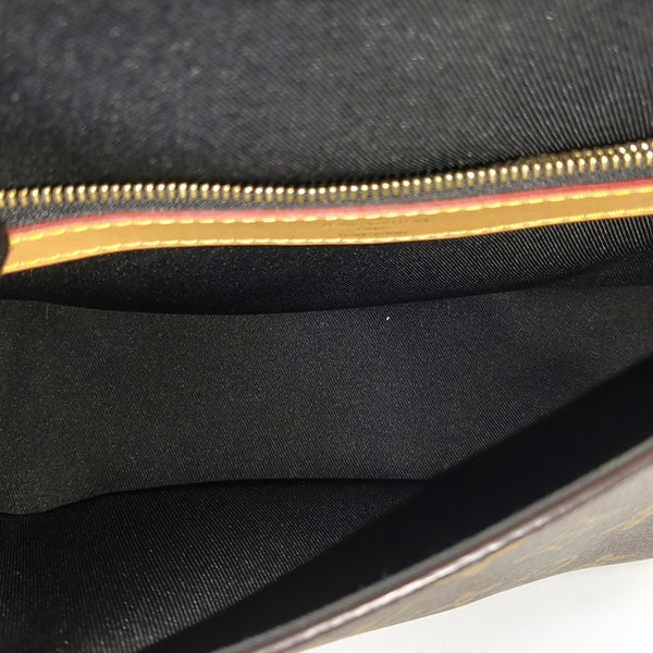 DIANE Monogram Coated Canvas Brown